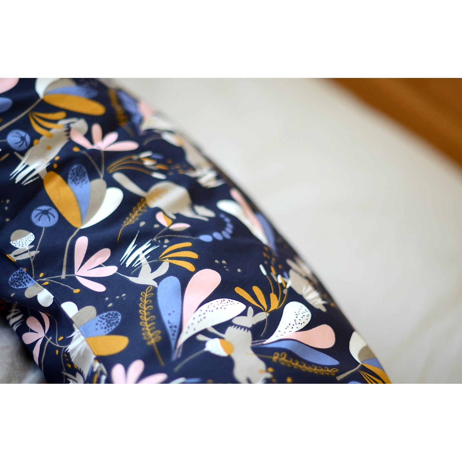 #color_Print jersey Lorena blue