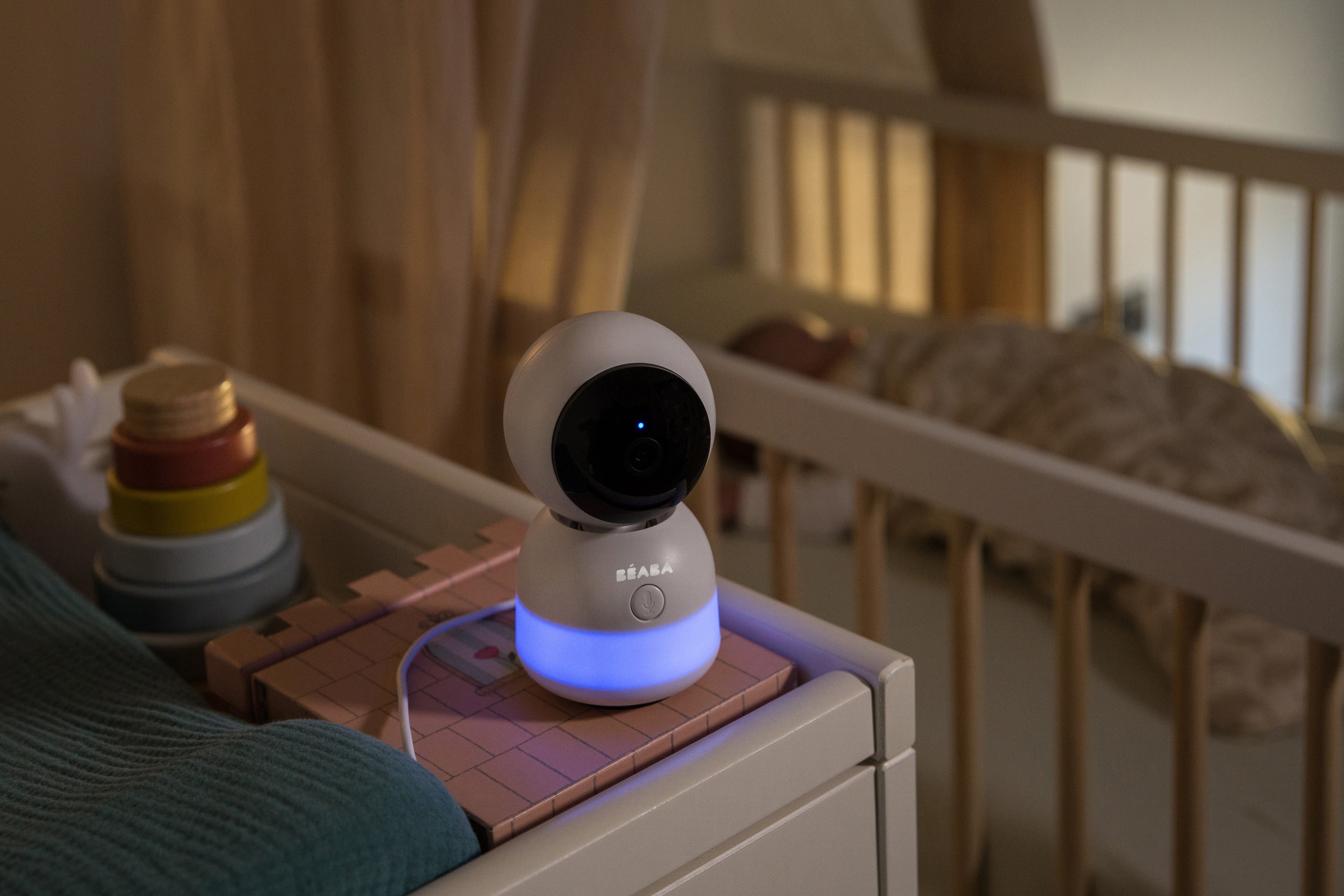 Zen 夜燈 Wifi 白色相機 3MP 全高清 360° 旋轉視角 APP 連接