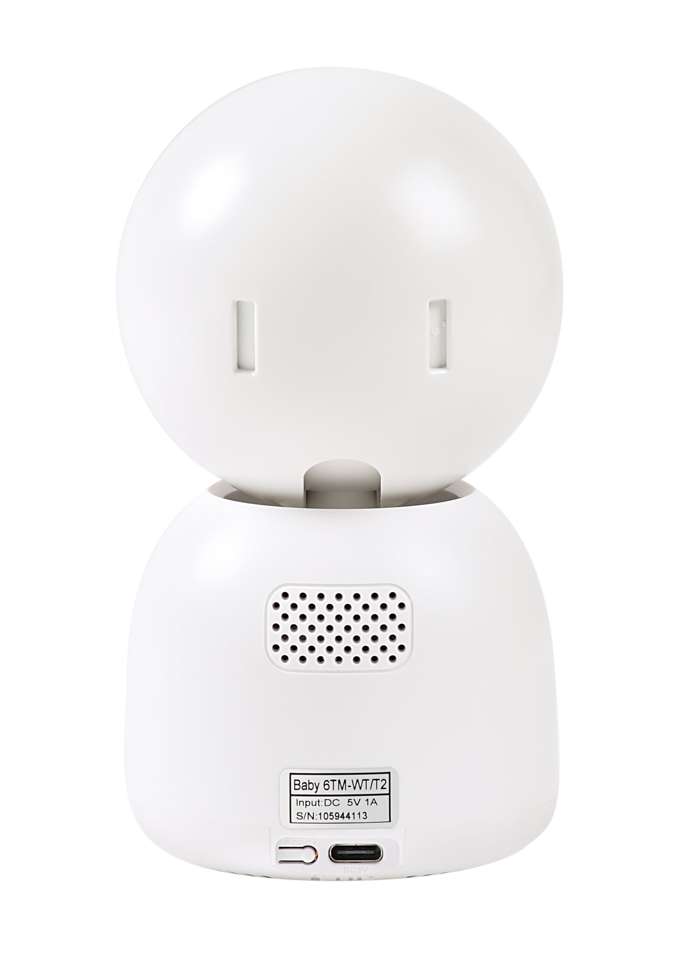 三合一禪意夜燈 WiFi 嬰兒監視器 3MP 攝影機,5 吋 HD720P 顯示器