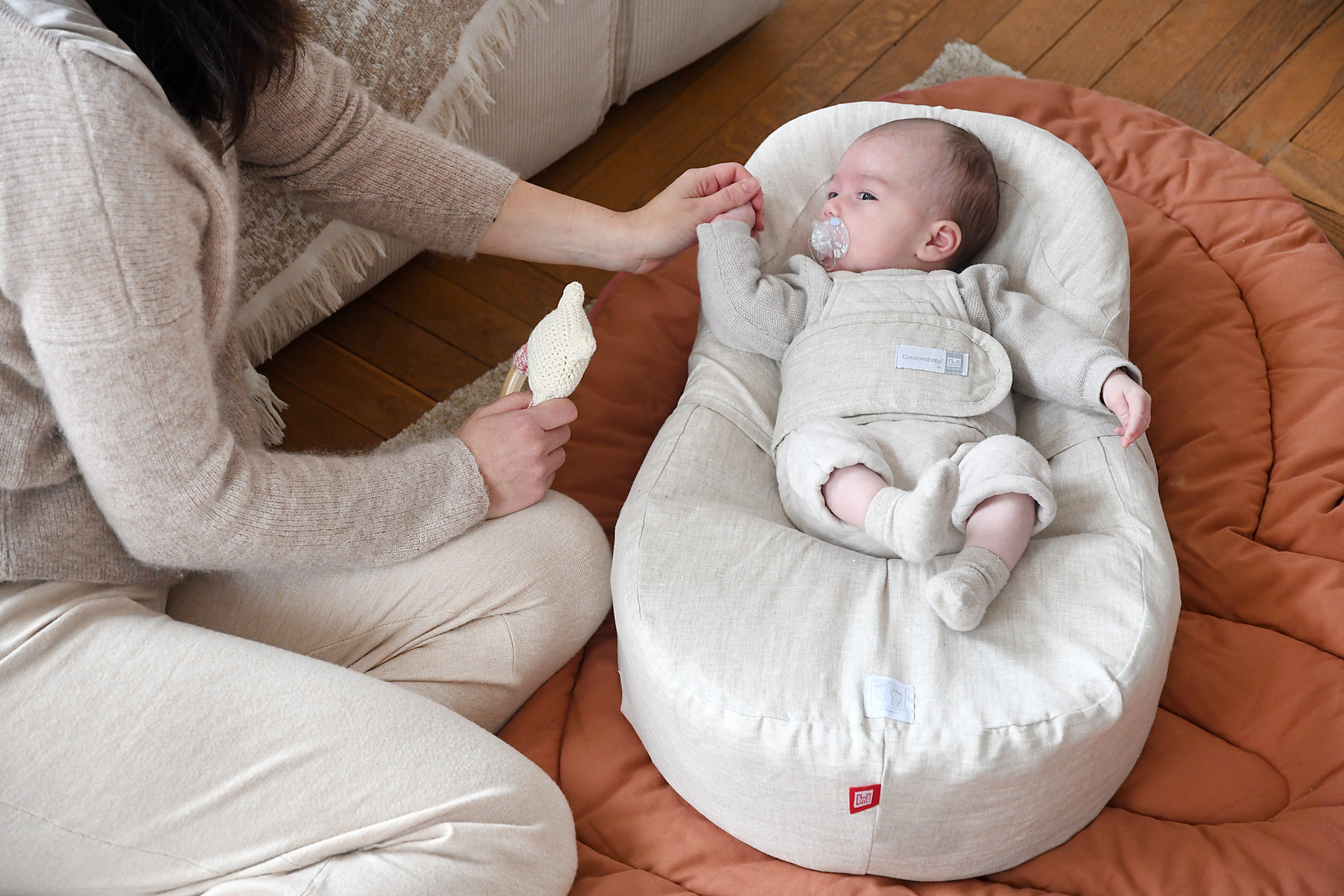 Cocoonababy® 人體工學嬰兒睡窩 (連外床罩, 防水內床罩及護臍帶) 