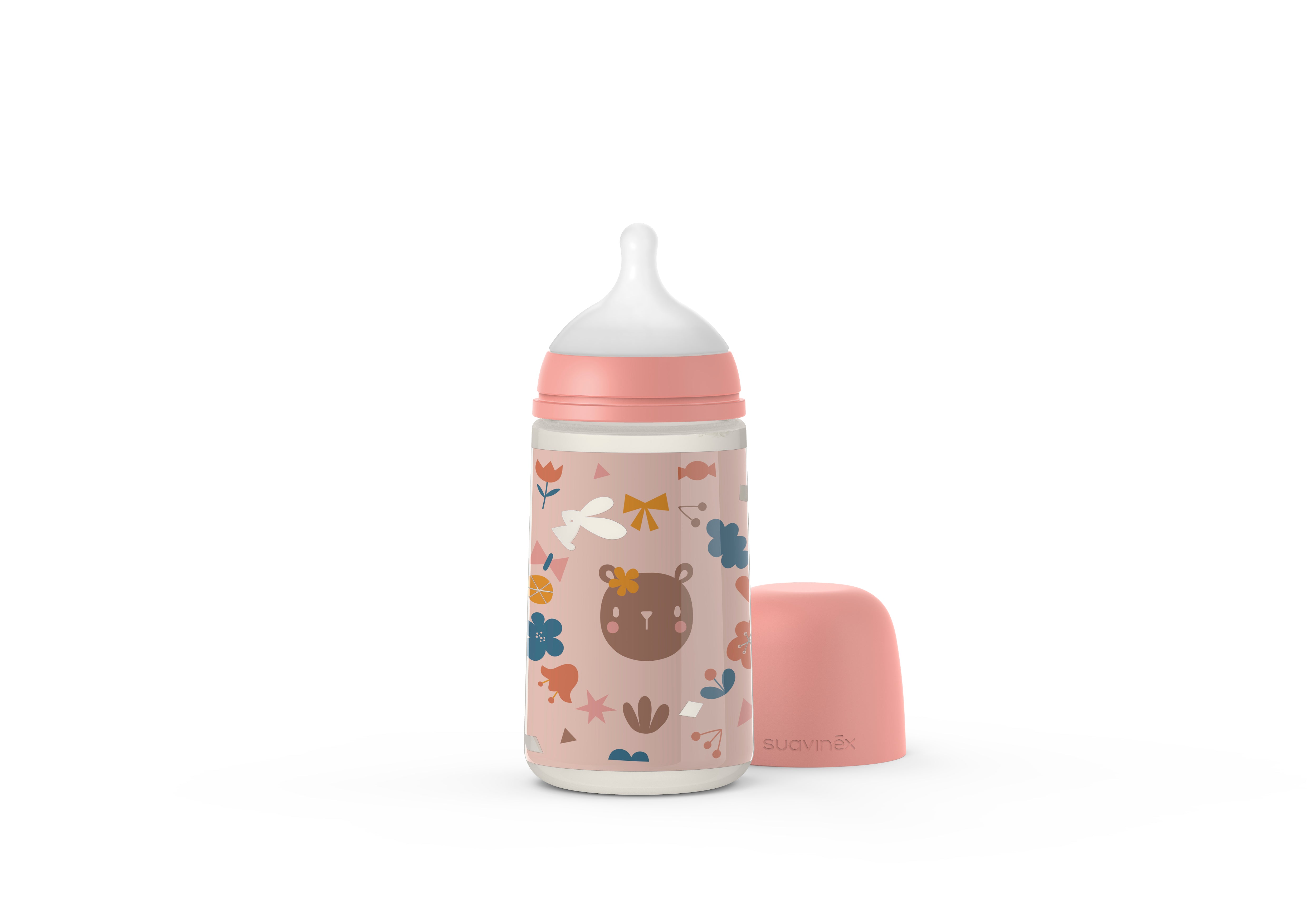 PP防脹氣奶瓶 SX PRO 生理矽膠 森野系列