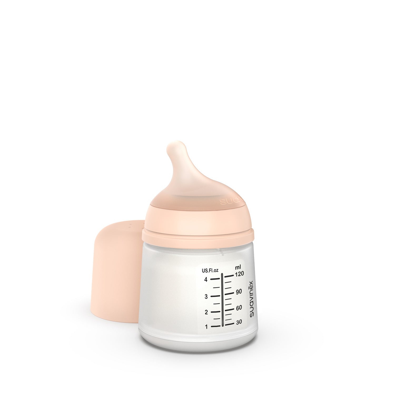 Zero Zero矽膠防脹氣奶瓶 120ml  可調流量A頭