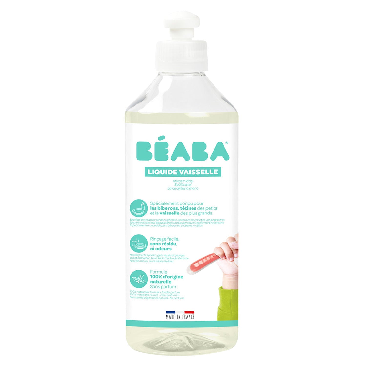 洗潔精/奶瓶清潔劑 500ml 植物配方 無香料 