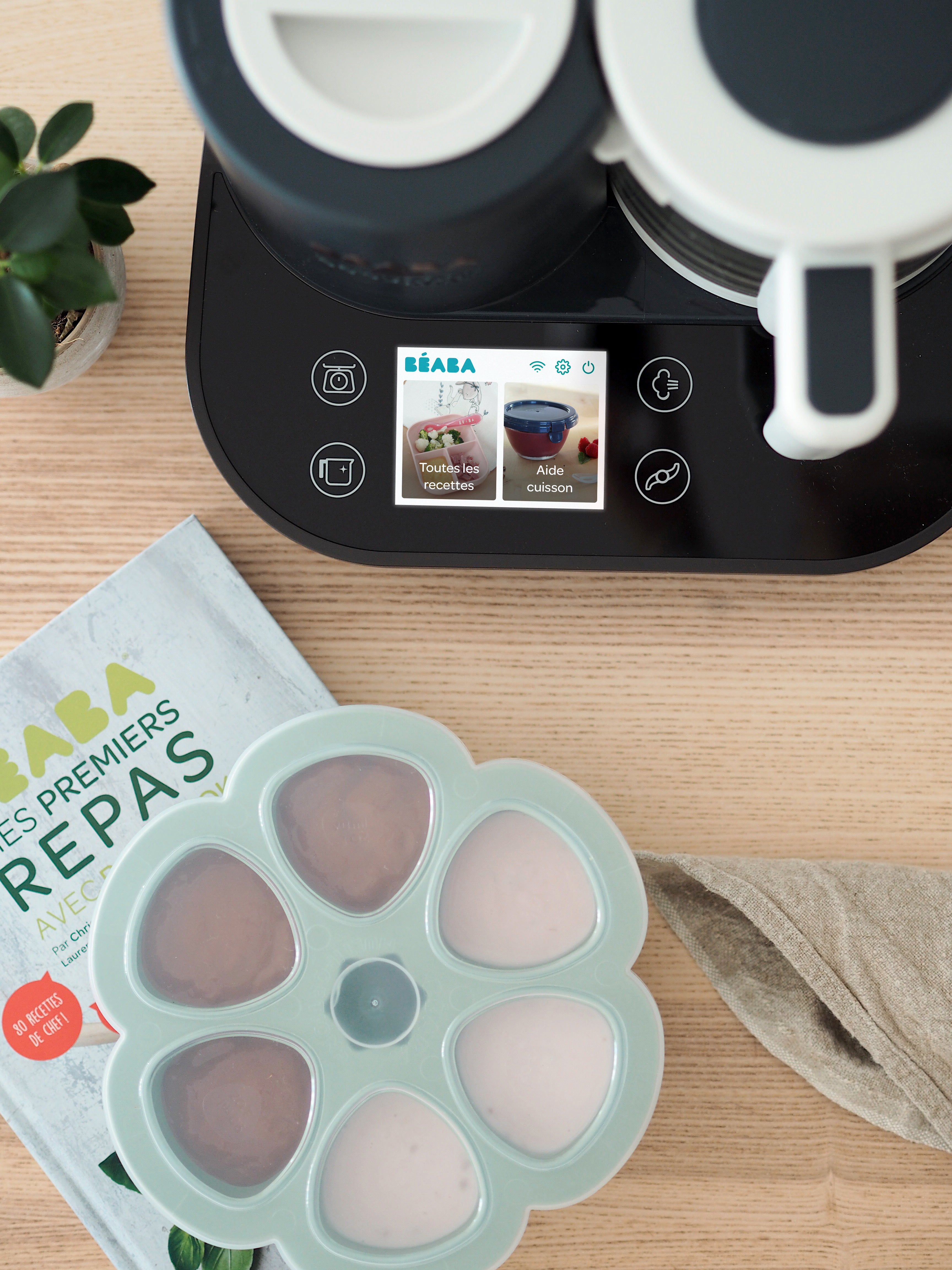 Babycook® Smart 智能嬰兒食物調理機 – 木炭灰