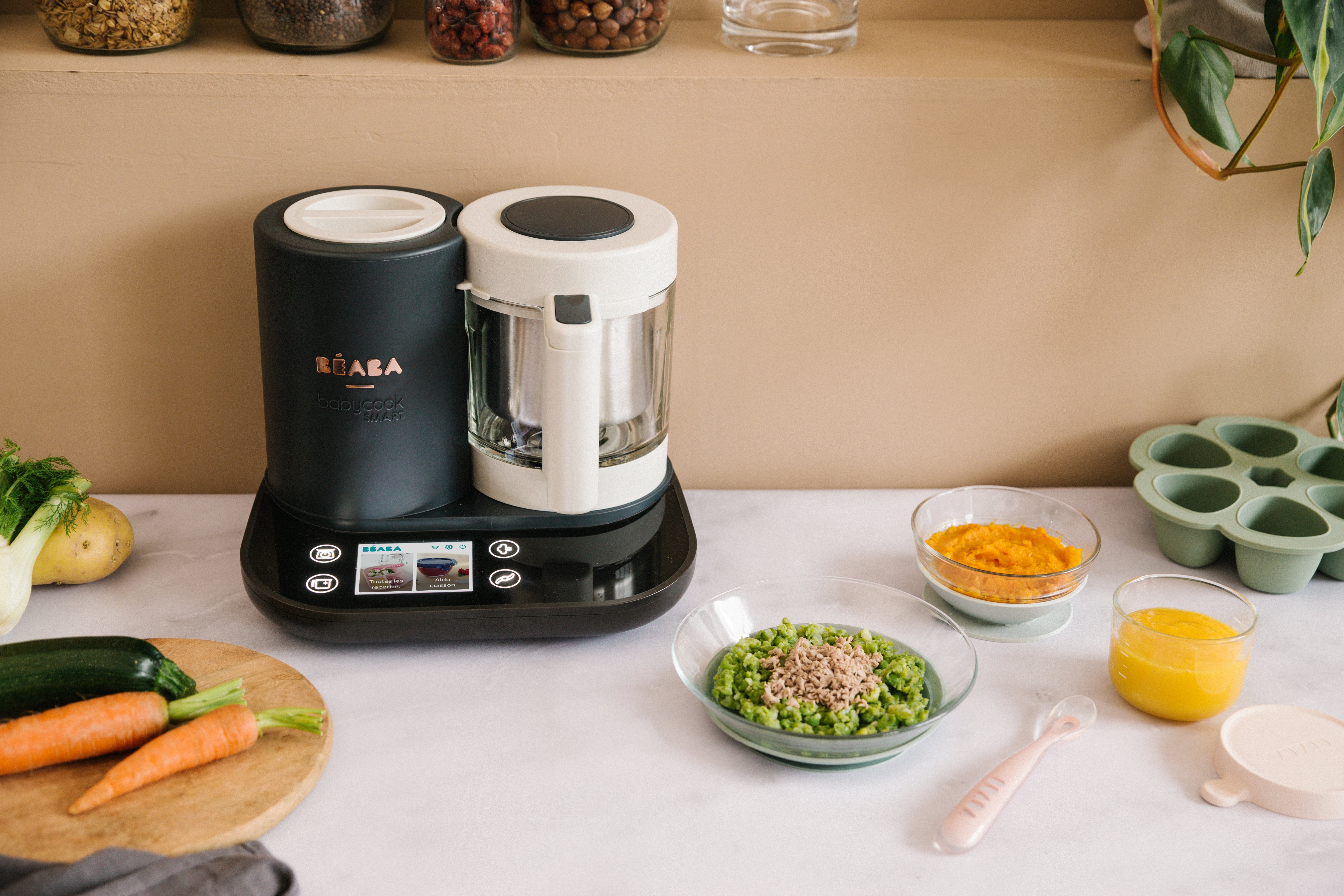 Babycook® Smart 智能嬰兒食物調理機 – 木炭灰