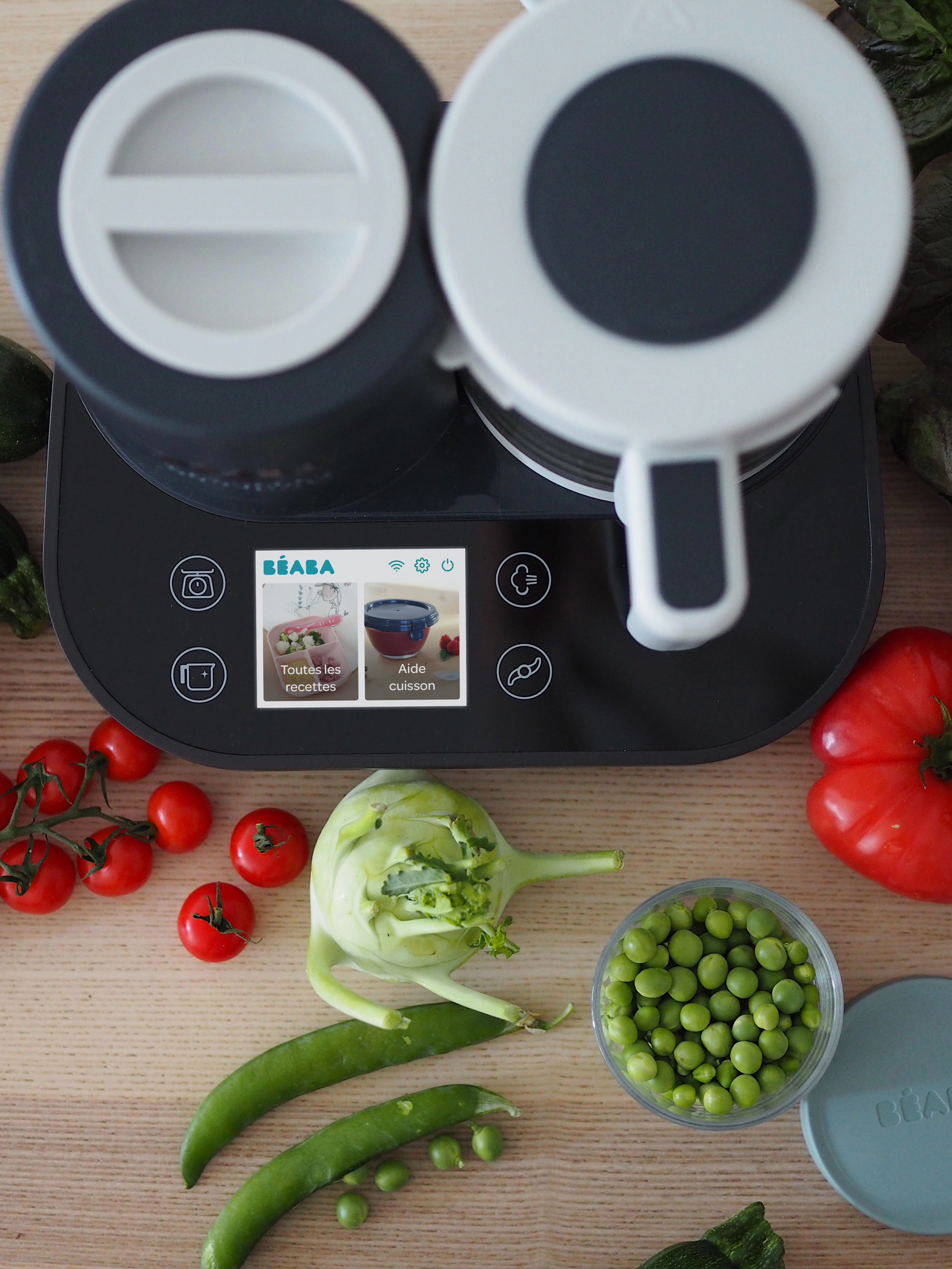 Babycook® Smart 智能嬰兒食物調理機 – 木炭灰