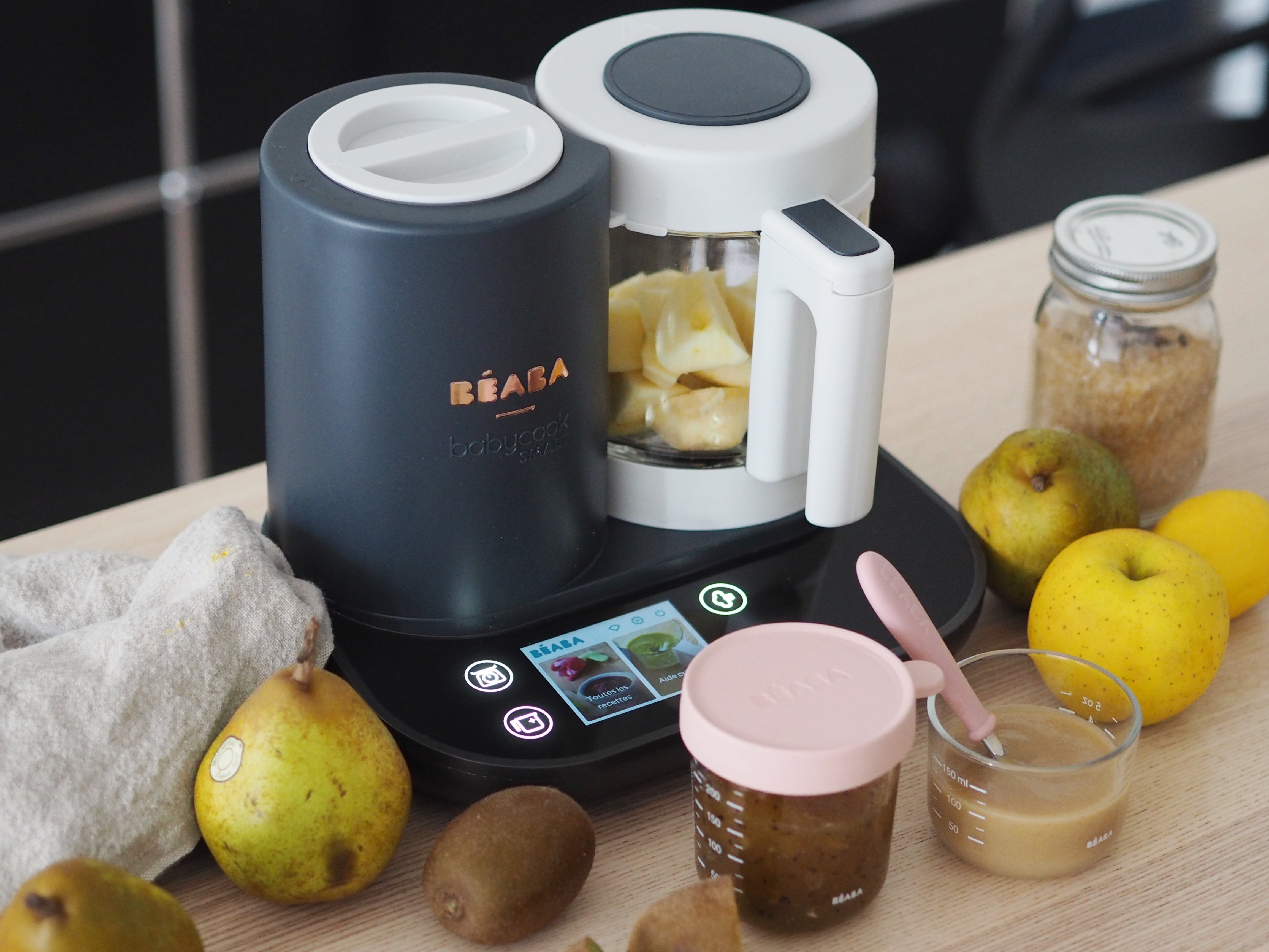 Babycook® Smart 智能嬰兒食物調理機 – 木炭灰
