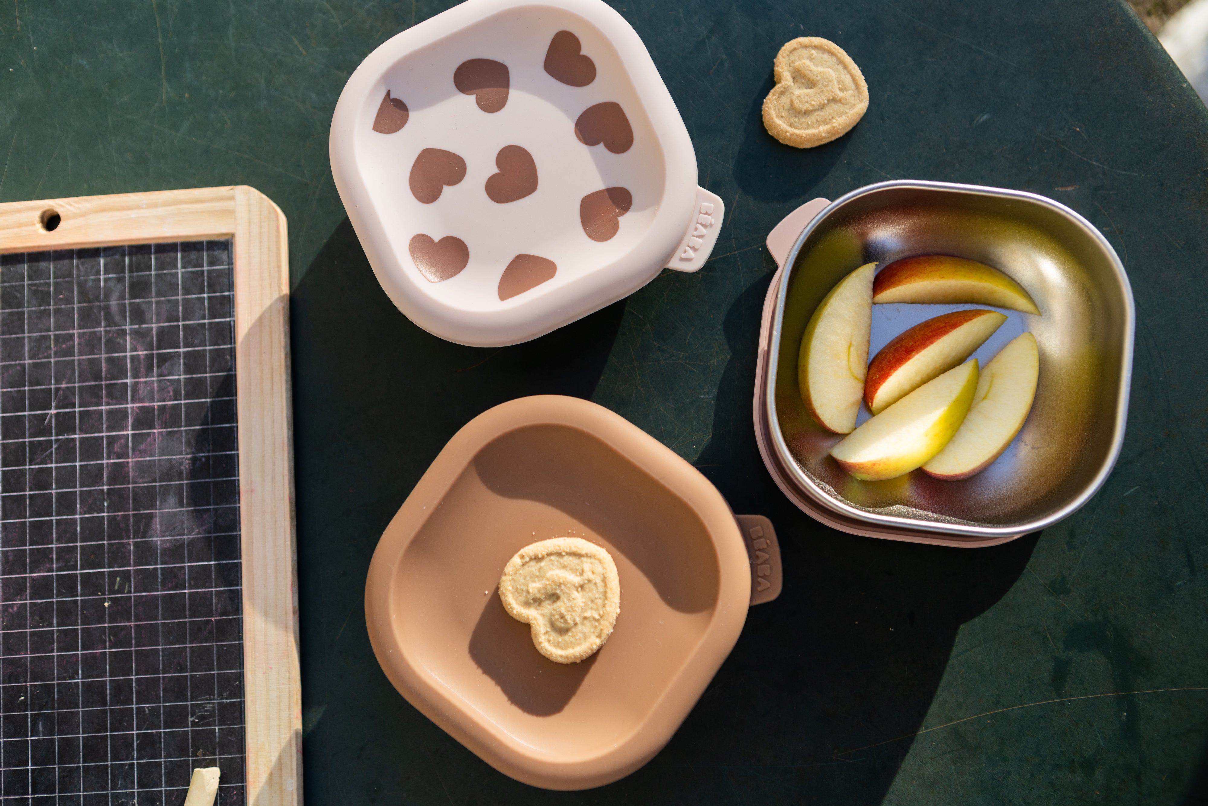 Stainless Steel Baby Bowls with Lid Set of 3, Microwave-Safe