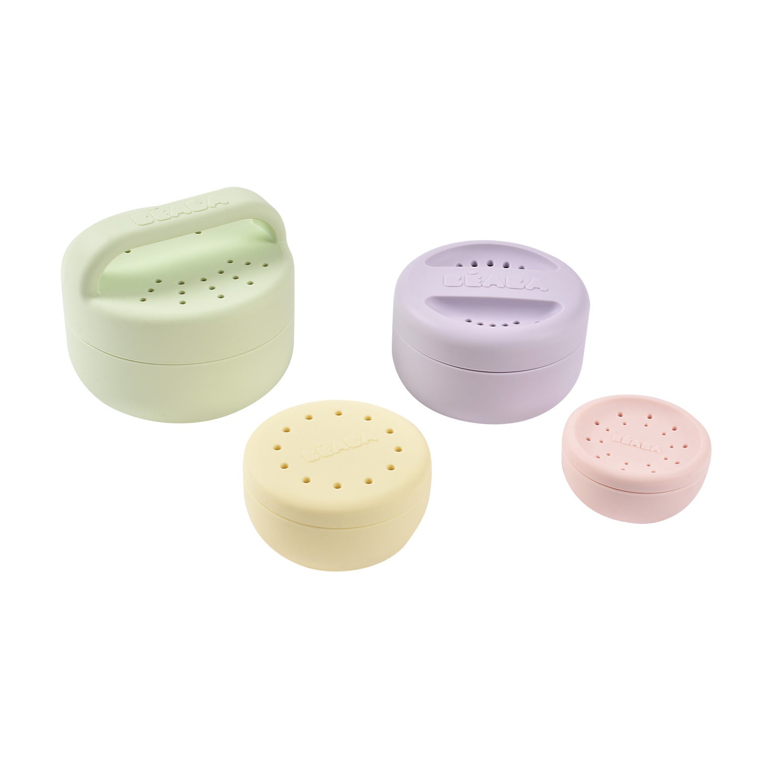 矽膠沐浴玩具（4入） 沐浴玩具