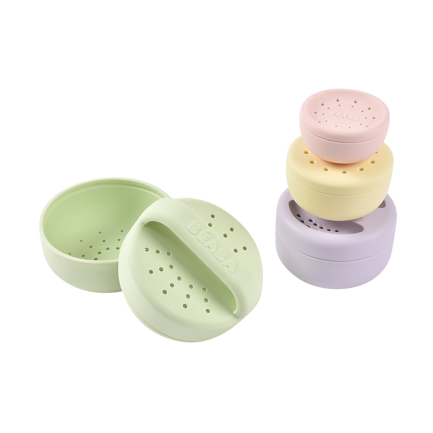 矽膠沐浴玩具（4入） 沐浴玩具