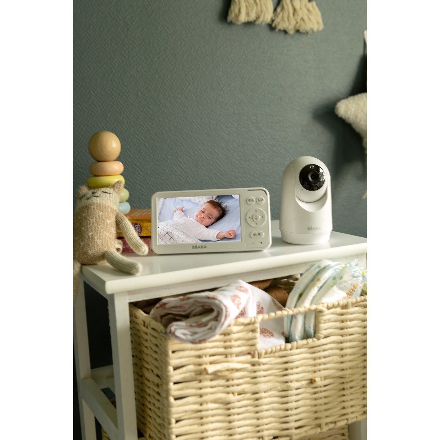 Zen+ 2 Wifi Video Baby Monitor 360° Rotating Camera, 1280x720p, 5" Screen