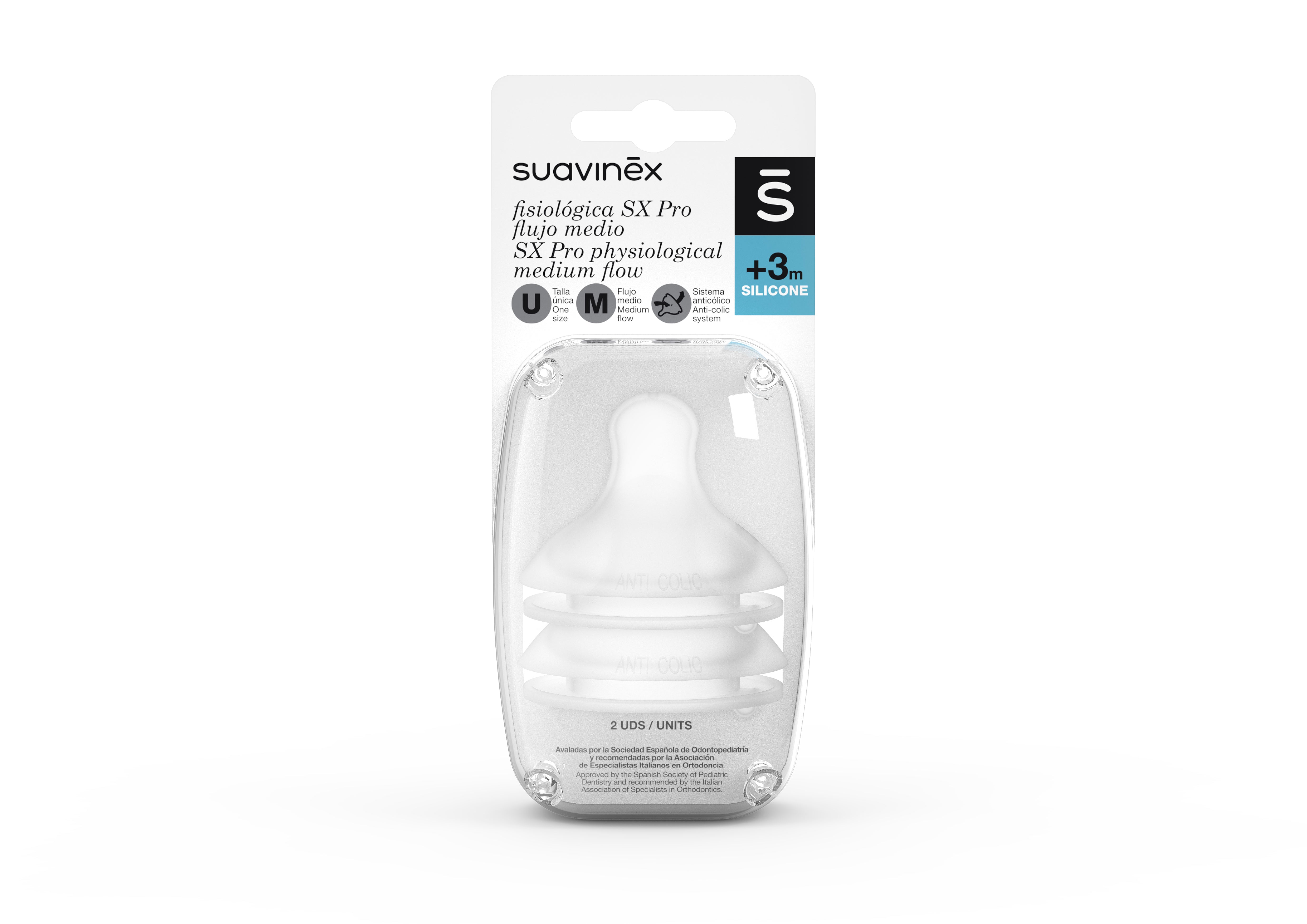 Suavinex SX PRO™ 奶嘴兩件裝