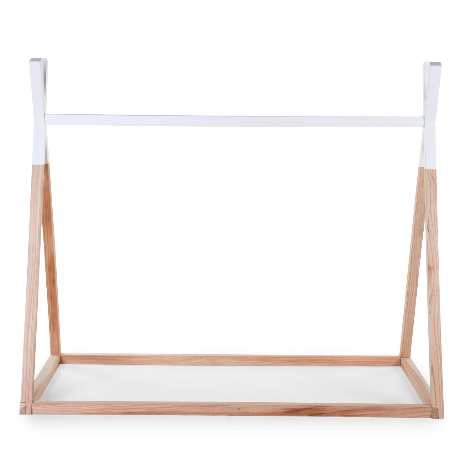 TIPI 兒童木床架（原木色/白色）70X140cm