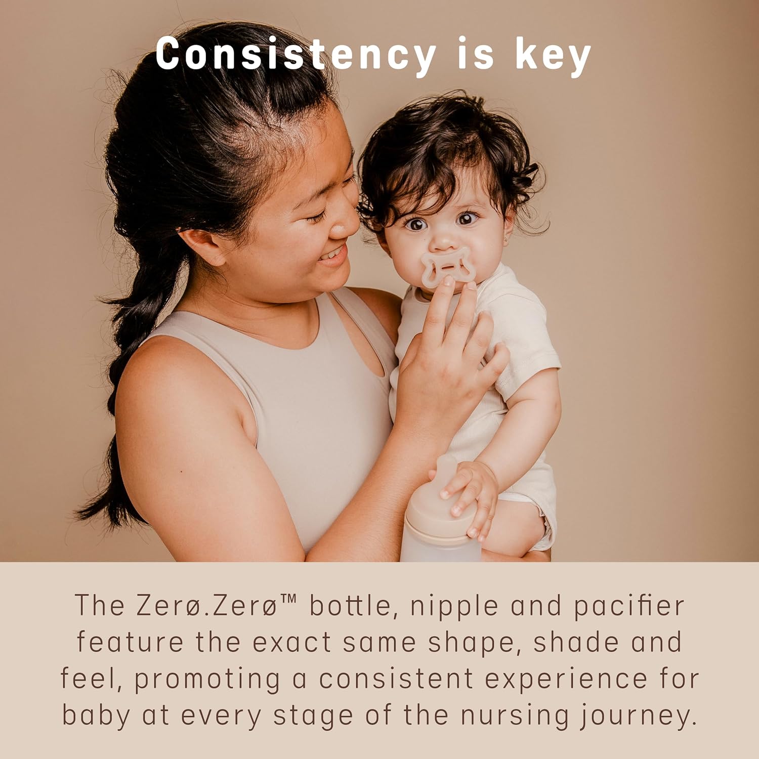 Zerø.Zerø™ 初生嬰兒套裝 - 180毫升奶瓶 + 矽膠安撫奶嘴 (適合-2 至2個月)